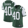Nike New York Jets #40 Trenton Cannon Green Team Color Men’s Stitched NFL Vapor Untouchable Limited Jersey