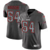 Nike New England Patriots #54 Tedy Bruschi Gray Static Men’s NFL Vapor Untouchable Game Jersey
