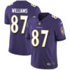 Nike Baltimore Ravens #87 Maxx Williams Purple Team Color Men’s Stitched NFL Vapor Untouchable Limited Jersey