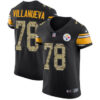 Nike Pittsburgh Steelers #78 Alejandro Villanueva Black Camo Men’s Stitched NFL Elite Jersey