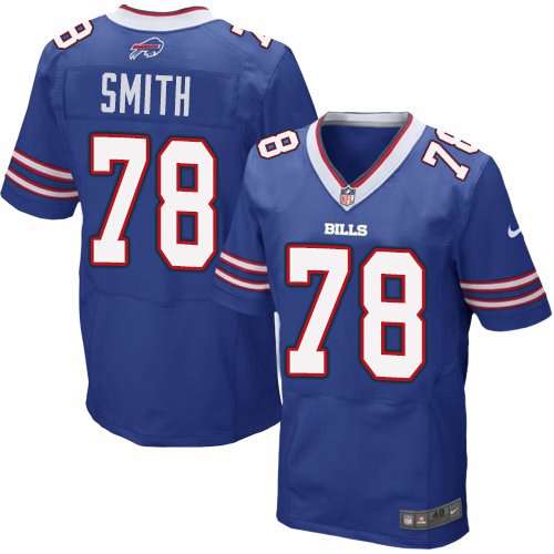 Men’s Buffalo Bills #78 Bruce Smith 2013 Nike Light Blue Elite Jersey