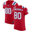 Men’s Nike New England Patriots #80 Danny Amendola Red Alternate Stitched NFL Vapor Untouchable Elite Jersey