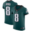 Men’s Nike Philadelphia Eagles #8 Donnie Jones Midnight Green Team Color Stitched NFL Vapor Untouchable Elite Jersey