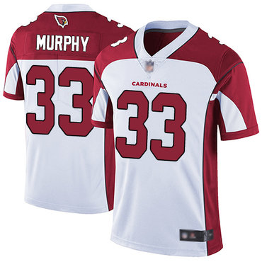 Cardinals #33 Byron Murphy White Men’s Stitched Football Vapor Untouchable Limited Jersey