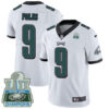 Nike Eagles #9 Nick Foles White Super Bowl LII Champions Men’s Stitched NFL Vapor Untouchable Limited Jersey