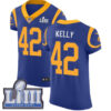 #42 Elite John Kelly Royal Blue Nike NFL Alternate Men’s Jersey Los Angeles Rams Vapor Untouchable Super Bowl LIII Bound