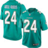 Men’s Miami Dolphins #24 Isa Abdul-Quddus Green Team Color Stitched NFL Nike Game Jersey