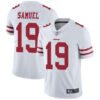 49ers #19 Deebo Samuel White Men’s Stitched Football Vapor Untouchable Limited Jersey