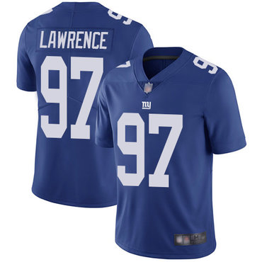 Giants #97 Dexter Lawrence Royal Blue Team Color Men’s Stitched Football Vapor Untouchable Limited Jersey
