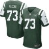 Men’s New York Jets #73 Joe Klecko Green Team Color NFL Nike Elite Jersey