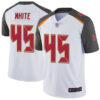 Buccaneers #45 Devin White White Men’s Stitched Football Vapor Untouchable Limited Jersey