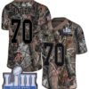 #70 Limited Adam Butler Camo Nike NFL Men’s Jersey New England Patriots Rush Realtree Super Bowl LIII Bound