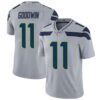 Men’s Seattle Seahawks #11 Marquise Goodwin Gray Vapor Untouchable Limited Stitched Jersey