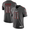 Nike New England Patriots #11 Drew Bledsoe Gray Static Men’s NFL Vapor Untouchable Game Jersey