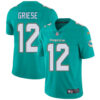 Nike Miami Dolphins #12 Bob Griese Aqua Green Team Color Men’s Stitched NFL Vapor Untouchable Limited Jersey