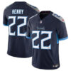 Men’s Tennessee Titans #22 Derrick Henry Navy 2023 F.U.S.E Vapor Untouchable Stitched Jersey