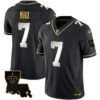 Saints 1987 Legacy Gold Vapor Jersey – All Stitched – Black Limited – Taysom Hill Jersey