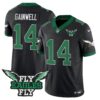 Fly Eagles Fly Patch Throwback Kelly Green Vapor Jersey – All Stitched – Black – Kenneth Gainwell Jersey
