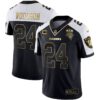 Raiders Inaugural Season Patch Gold & Split – All Stitched – Alternate – Charles Woodson Jersey
