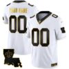 Saints 1987 Legacy Gold Vapor Custom Jersey – All Stitched – White Gold Jersey