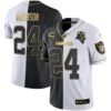Raiders Inaugural Season Patch Gold & Split – All Stitched – Split Gold – Charles Woodson Jersey