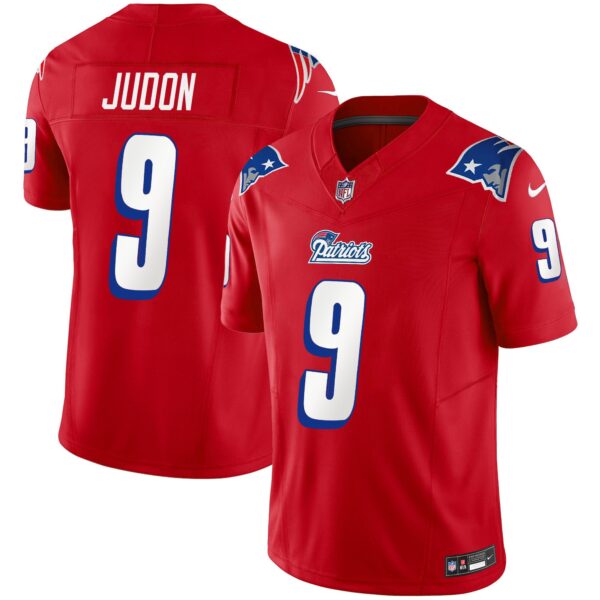 Patriots 1996 Throwback Limited Vapor Jersey – All Stitched – Red – Matthew Judon Jersey