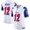 Patriots 1996 Throwback Limited Vapor Jersey – All Stitched – Royal Sleeves – Tom Brady Jersey