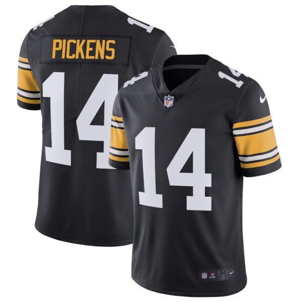 Steelers Alternate Vapor Untouchable Limited – Black – All Stitched – Alternate Vapor – George Pickens Jersey