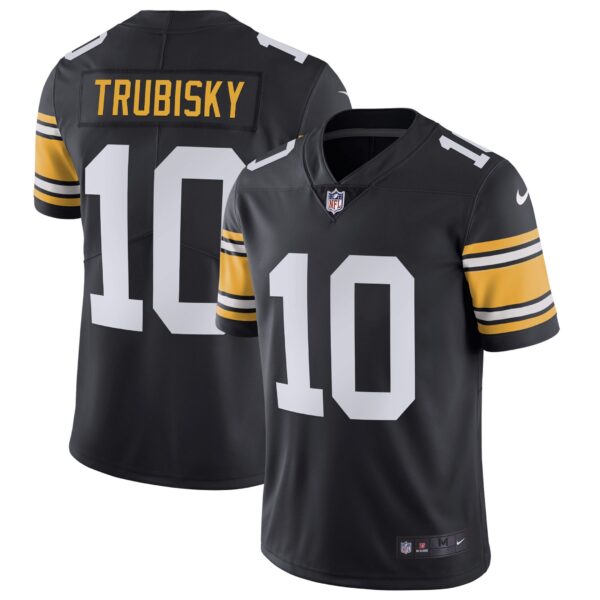 Steelers Alternate Vapor Untouchable Limited – Black – All Stitched – Alternate Vapor – Mitchell Trubisky Jersey