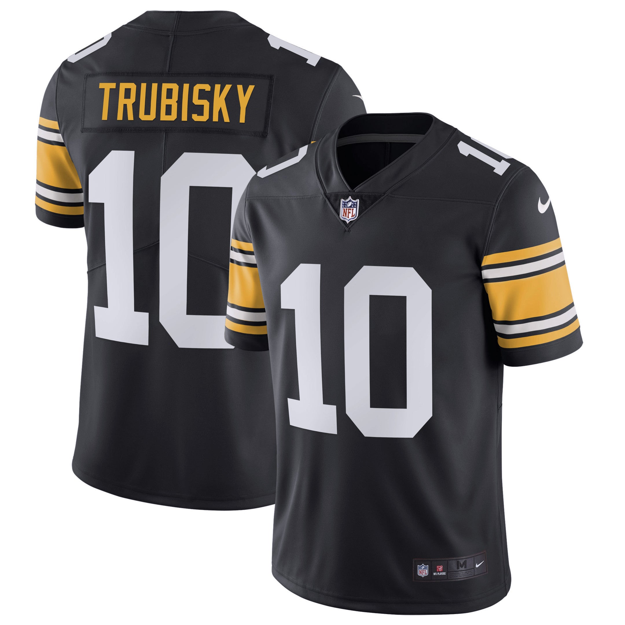 Steelers Alternate Vapor Untouchable Limited – Black – All Stitched – Alternate Vapor – Mitchell Trubisky Jersey