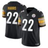 Steelers Vapor Limited Jersey – All Stitched – Black – Najee Harris Jersey
