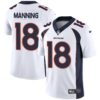 Denver Broncos Vapor Jersey – All Stitched – White – Peyton Manning Jersey