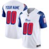 Patriots 1996 Throwback Limited Vapor Custom Jersey – All Stitched – Royal Sleeves Jersey