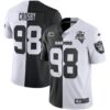 Raiders Inaugural Season Patch Gold & Split – All Stitched – Split – Maxx Crosby Jersey