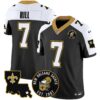 Saints EST. 1967 Patch Vapor Jersey – All Stitched – Alternate – Taysom Hill Jersey