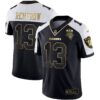 Raiders Inaugural Season Patch Gold & Split – All Stitched – Alternate – Hunter Renfrow Jersey