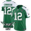 Fly Eagles Fly Patch Throwback Kelly Green Vapor Jersey – All Stitched – Kelly Alternate – Randall Cunningham Jersey