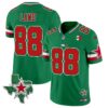 Cowboys 2024 Mexico Vapor Limited Jersey – All Stitched – Green – CeeDee Lamb Jersey