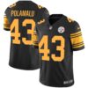 Steelers Vapor Limited Jersey – All Stitched – Color Rush – Troy Polamalu Jersey