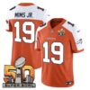 Denver Broncos Super Bowl 50 Patch Vapor Jersey – All Stitched – Orange Alternate – Marvin Mims Jr. Jersey