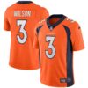Denver Broncos Vapor Jersey – All Stitched – Orange – Russell Wilson Jersey