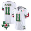 Cowboys 2024 Mexico Vapor Limited Jersey – All Stitched – White – Micah Parsons Jersey
