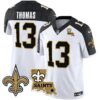 Saints Vapor Limited Jersey – New Orleans Patch – All Stitched – Inverted – Michael Thomas Jersey