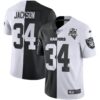 Raiders Inaugural Season Patch Gold & Split – All Stitched – Split – Bo Jackson Jersey