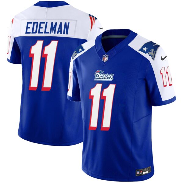 Patriots 1996 Throwback Limited Vapor Jersey – All Stitched – Alternate – Julian Edelman Jersey