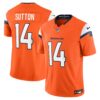 Denver Broncos 2024 Vapor Limited Jersey – All Stitched – Orange – Courtland Sutton Jersey