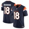 Denver Broncos 2024 Vapor Limited Jersey – All Stitched – Navy – Peyton Manning Jersey