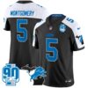 Detroit Lions 2024 Michigan & 90th Year Patch Vapor Jersey – All Stitched – Alternate – David Montgomery Jersey