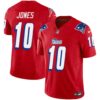 Patriots 1996 Throwback Limited Vapor Jersey – All Stitched – Red – Mac Jones Jersey