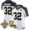 Saints Vapor Limited Jersey – New Orleans Patch – All Stitched – Inverted – Tyrann Mathieu Jersey